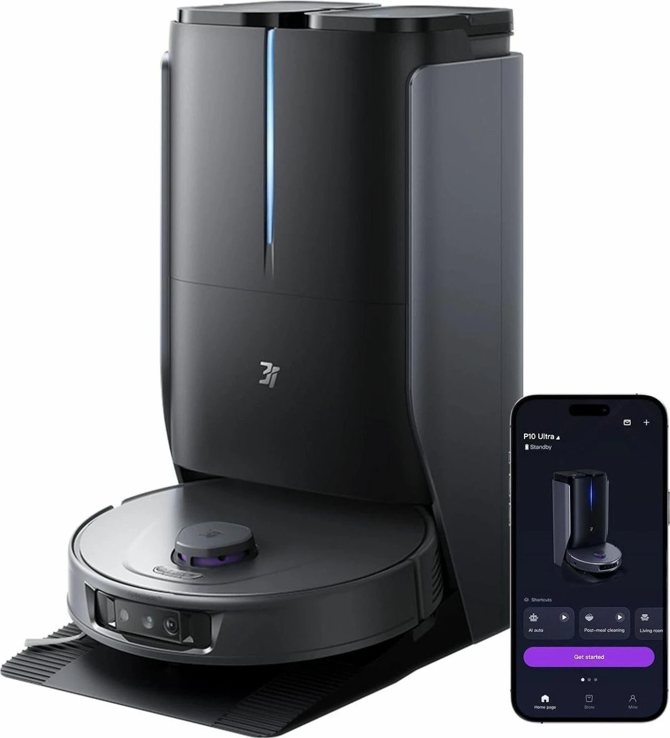 Robot pastrues 3i P10 Ultra, mopping & vacuuming, i zi