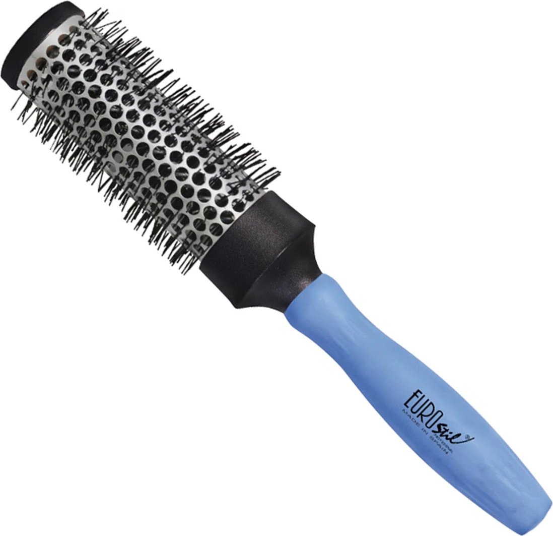 Brushë termike profesionale për flokë Eurostil me dorezë alumini, 1 copë