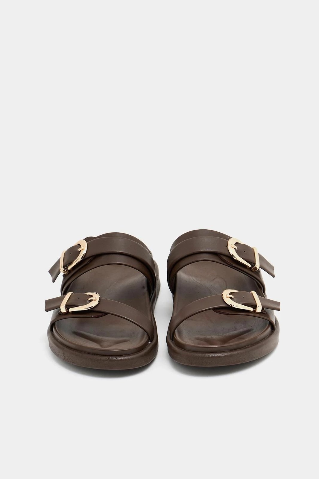 Pantofla për gra, ngjyrë kafe, Jumeon MK1340125YR20-004