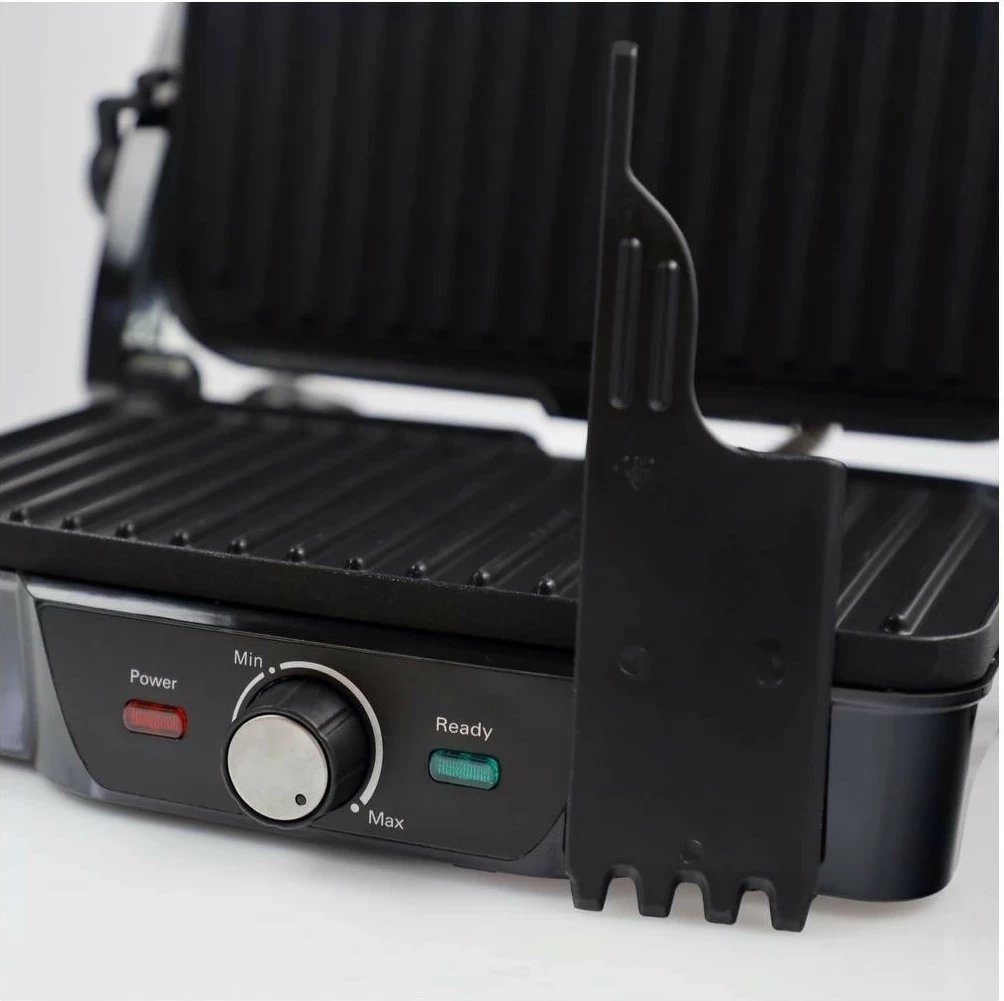 Grill tavoline Melissa 16240108, 1600W, ngjyrë argjend-gri