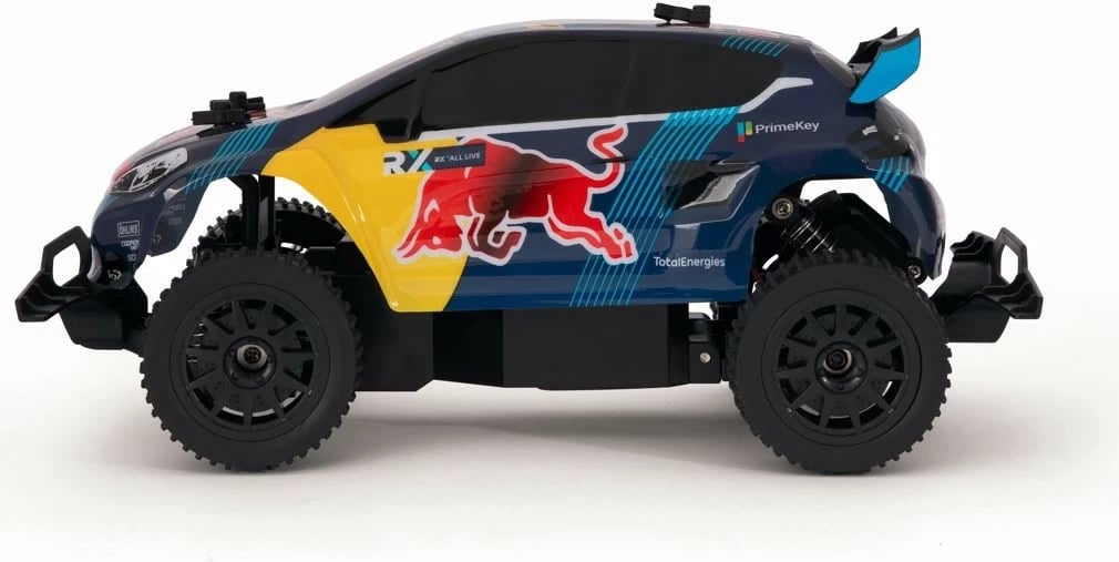 Makine RC Carrera Red Bull Rallycross 1:10, 2.4GHz, shumëngjyrëshe