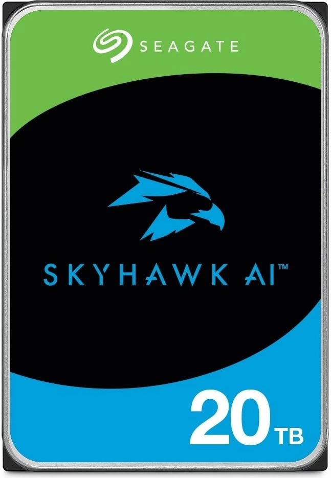 Hard disk i brendshëm Seagate SkyHawk AI 20TB, 3.5 inç, 512MB