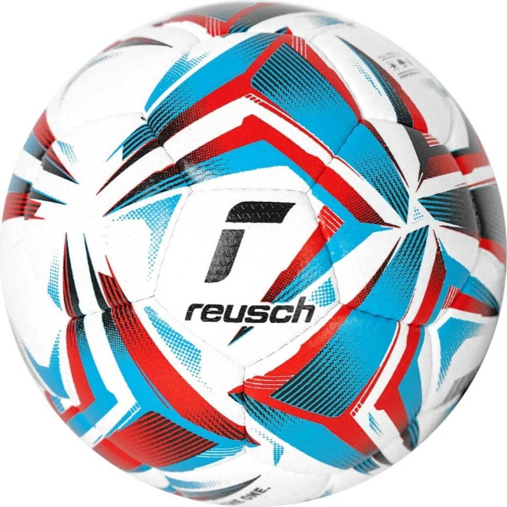 Top futbolli Reusch, bardhë-kaltër-kuq