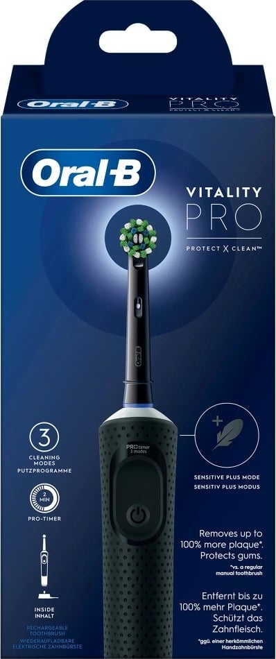 Furçë dhëmbësh Oral-B Vitality Pro D103, e zezë