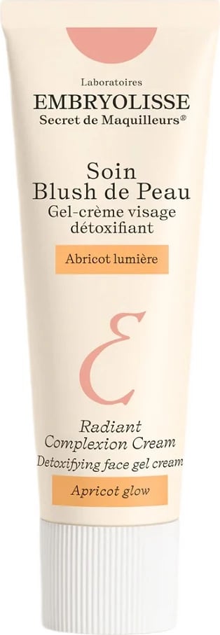 Krem për fytyrë Embryolisse Radiant Complexion Cream gel-cream Apricot Glow për femra 30ml