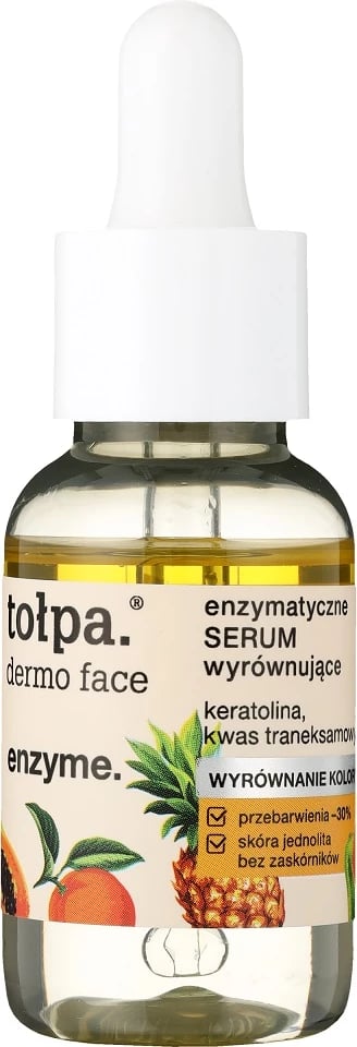 Serum për fytyrë Tołpa Dermo Face Enzyme Enzymatic Brightening për femra 30ml Serum për fytyrë Tołpa Dermo Face Enzyme Enzymatic Brightening për femra 30ml