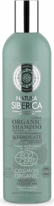 Shampon Natura Siberica Certified Organic Volume and Freshness 400ml