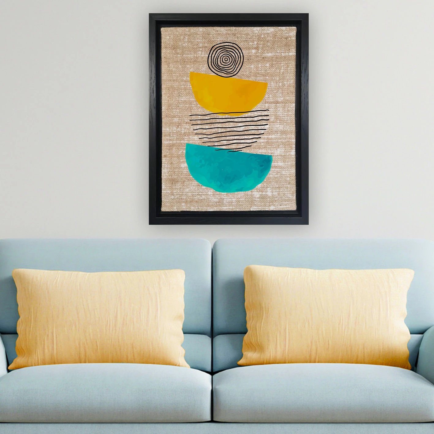 Pikturë dekorative në kanavacë, shumëngjyrëshe, Wallity, LSJ31990628192 - 96136, 96x136cm