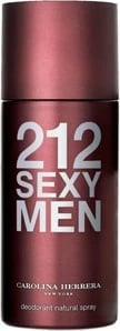 Deodorant Spray për meshkuj Carolina Herrera 212 Sexy Men 150ml