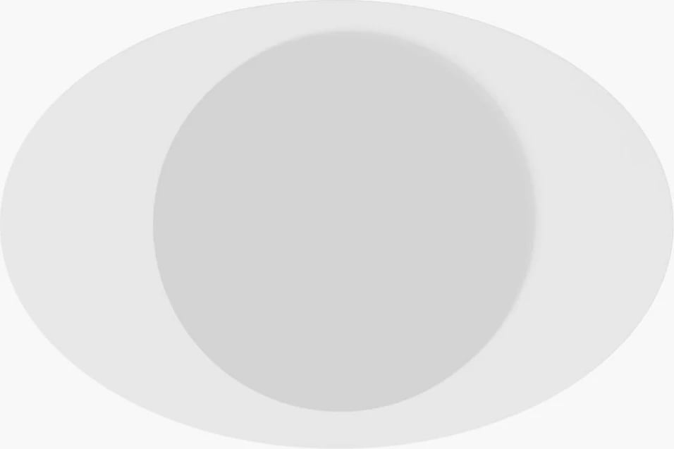 Pasqyrë Hanah Home, Obble, e bardhë