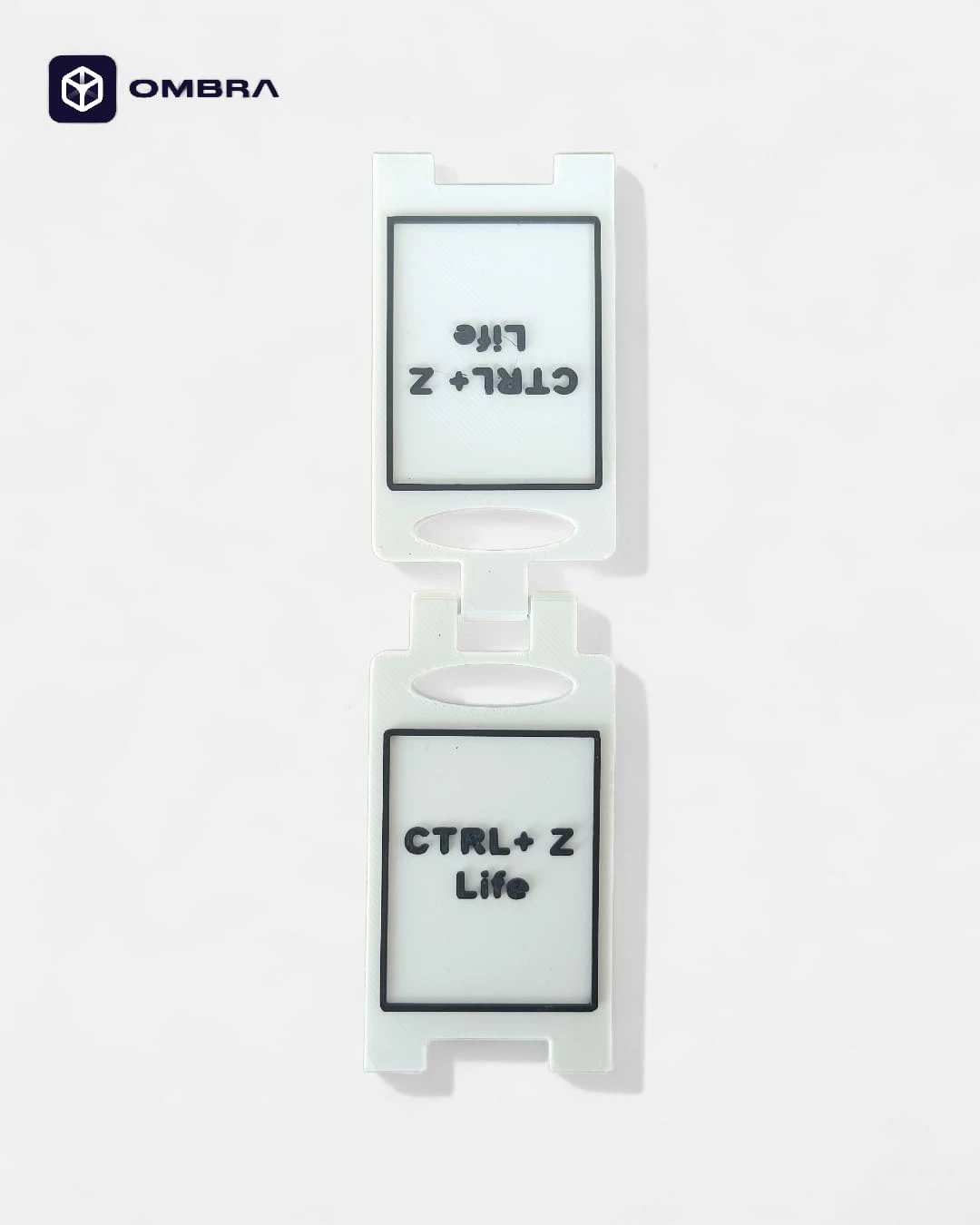 Tabelë “CTRL + Z , Life” - e bardhe