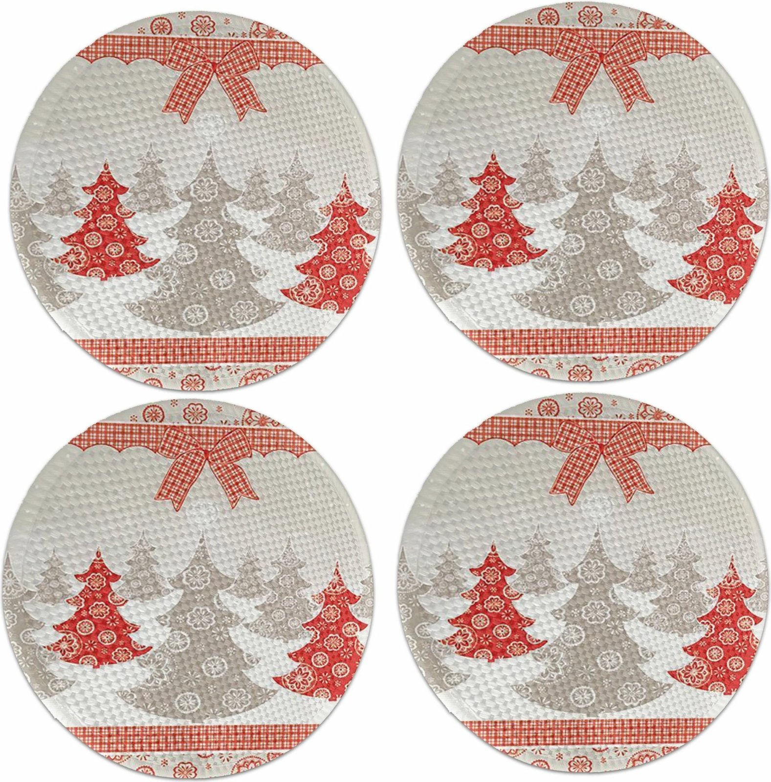 Set nënshtruesish tavoline Hermia Concept, shumëngjyrësh, 4300Supla, 4 copë