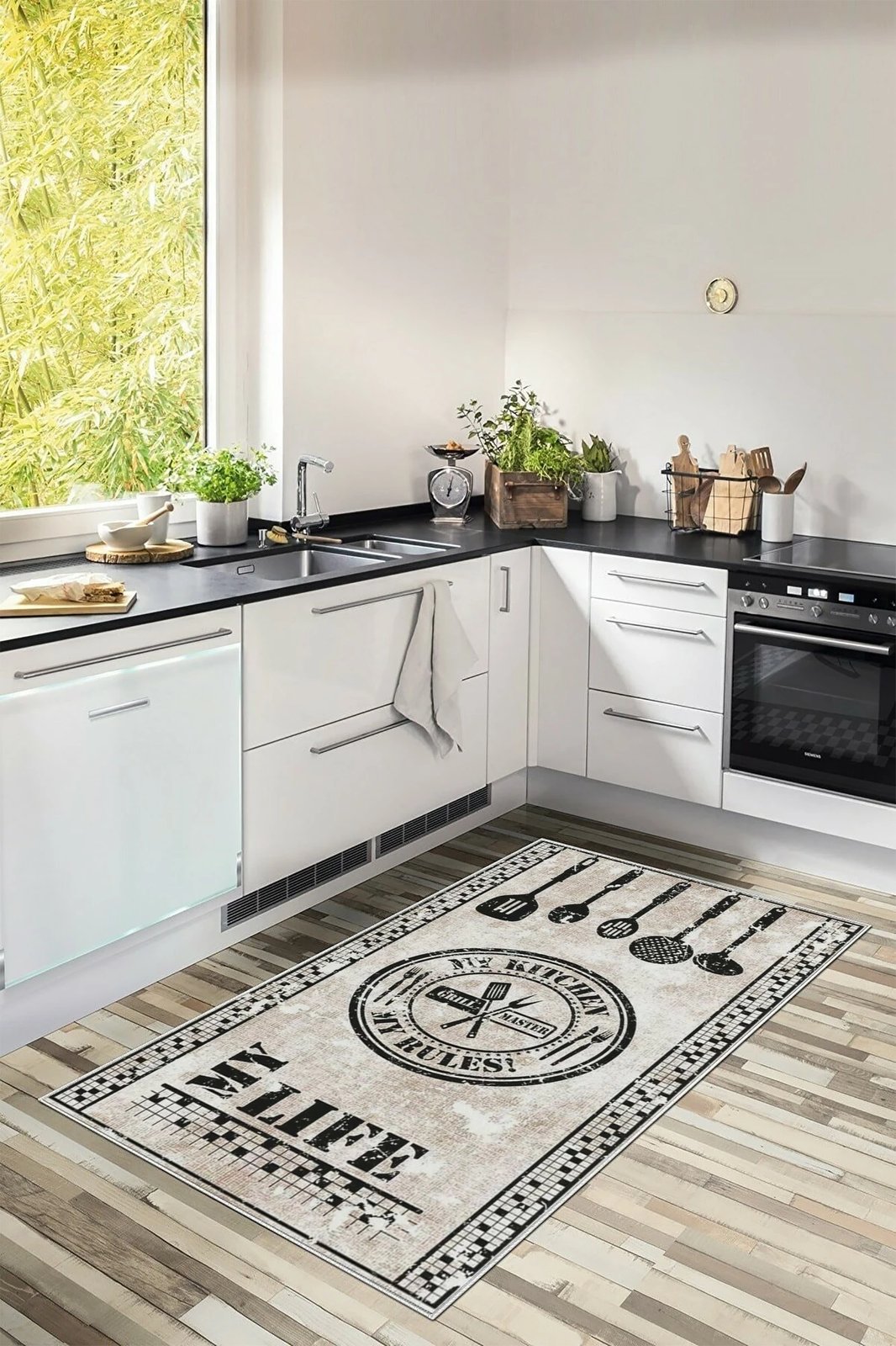 Qilim (80 x 120) Conceptum Hypnose, W1028 - shumëngjyrësh