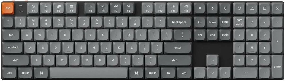 Tastierë Keychron K5 Max, Switch Brown, Ngjyrë e zezë