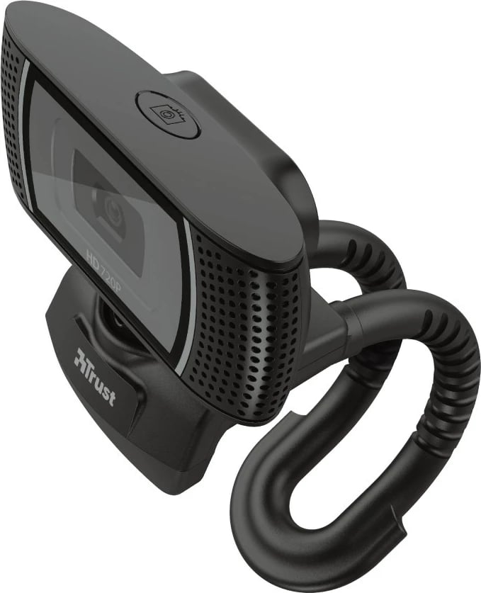 Ueb kamerë Trust Trino, HD USB 2.0, 8MP, e zezë 