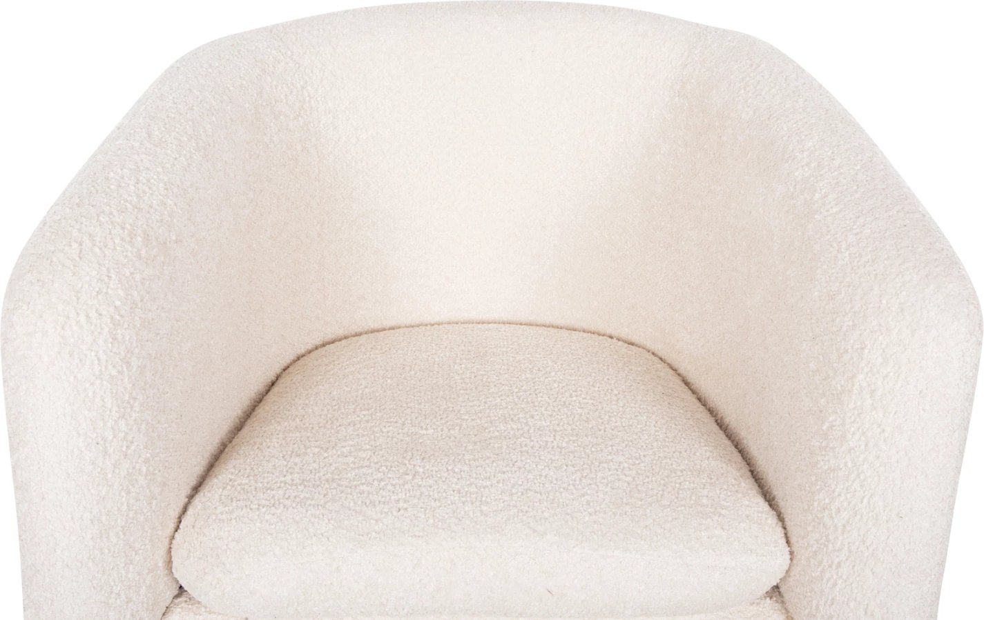 Fotelje DOPER, pëlhurë boucle, bardhë-gri, FH9590.06, 68x72x76 cm