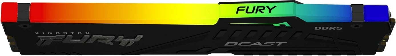 RAM Memorje Kingston Fury Beast RGB DDR5, 32GB (2x16GB), 5600MHz, CL40, me dritë RGB