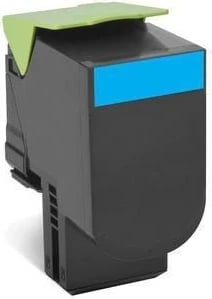 Toner Lexmark 80C2HCE cyan, origjinal