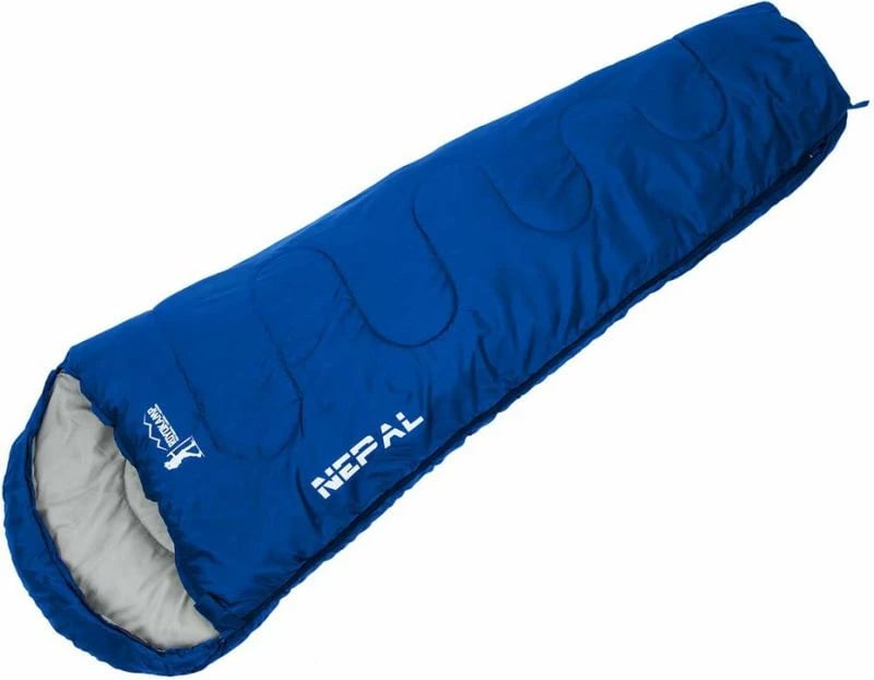 Qese gjumi mumi Royokamp Nepal, për kamping, blu