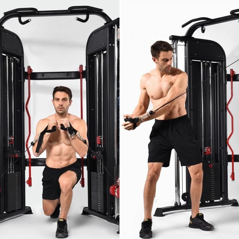 Pajisje fitnesi HMS për meshkuj, e zezë