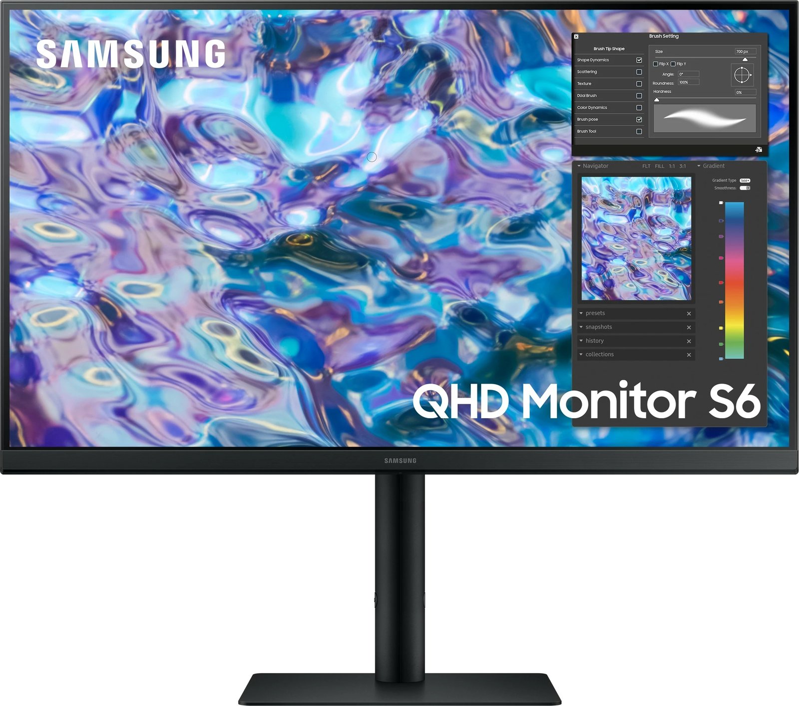 Monitor Samsung S61B, 27", 2560 x 1440 pixels, Quad HD, i zi