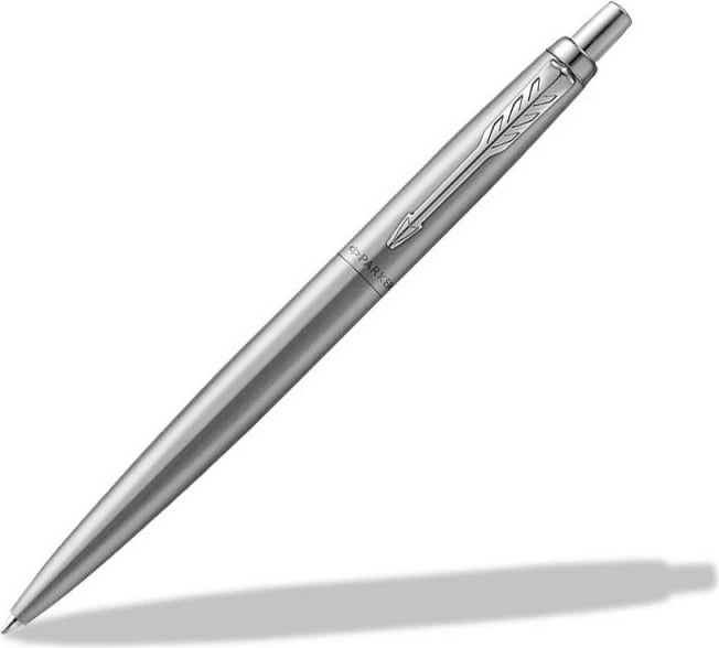 Stilograf PARKER Jotter XL, klips, i mbushshëm, ngjyrë argjendi, bojë blu