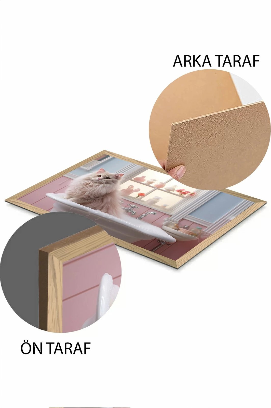 Pikturë dekorative, shumëngjyrëshe, Arthynmodelyty2030-29, 20x30cm