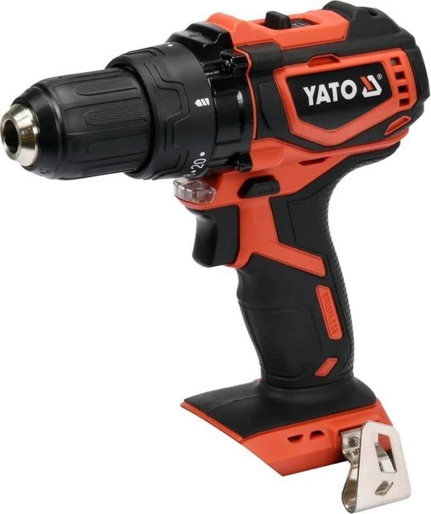 Makine shpimi Yato YT-82795, 2000 RPM, pa çelës, 1.2 kg, Zi, Kuqe Makine shpimi Yato YT-82795, 2000 RPM, pa çelës, 1.2 kg, Zi, Kuqe