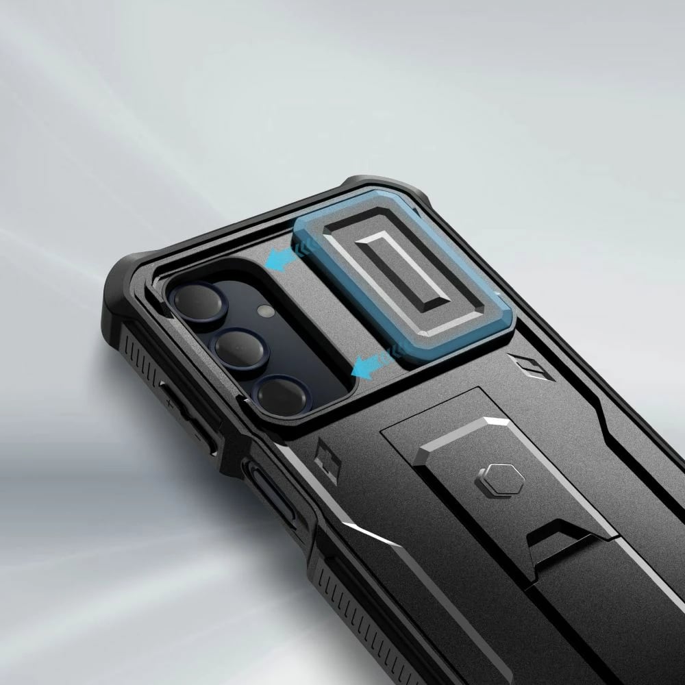 Mbështjellës Tech-Protect Kevlar Cam+ për Samsung Galaxy A16, i zi