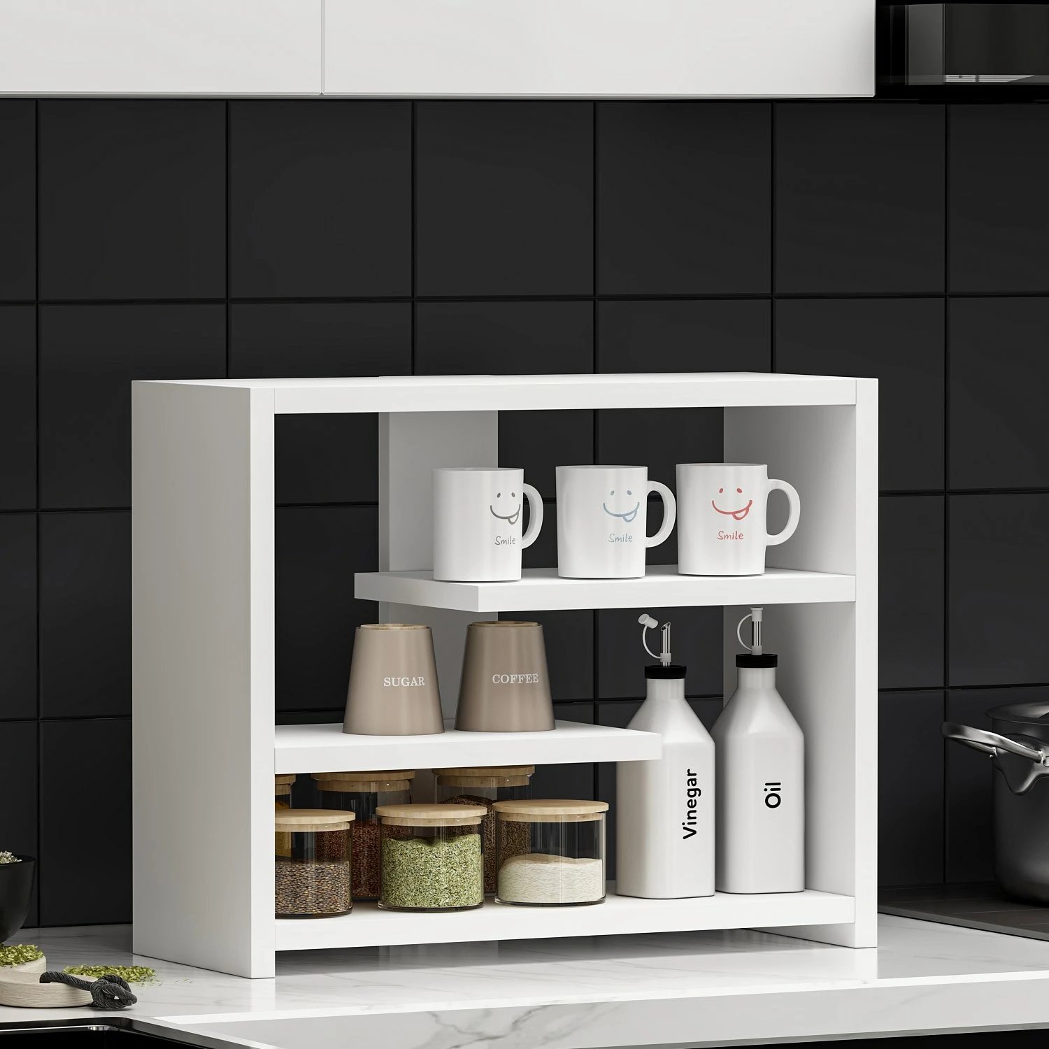 Raft muri Hanah Home, Gupse, ngjyrë e bardhë