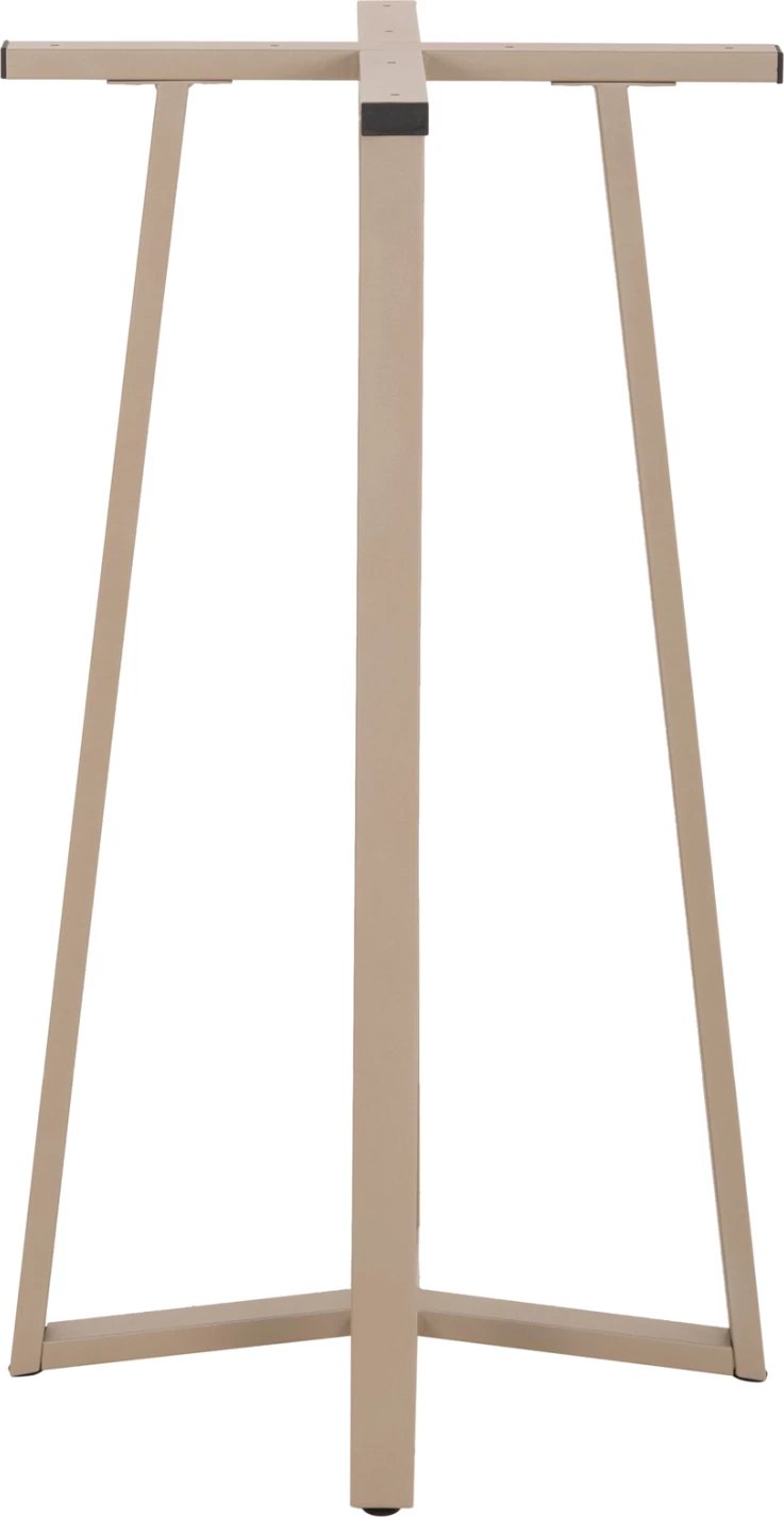 Baza e tavolinës për bar, lartësi mesatare, metal matte cappuccino, FH477.25, 50x50x90cm