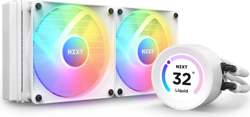 Sistem ftohës NZXT Kraken Elite RGB, 240mm, Bardhë Sistem ftohës NZXT Kraken Elite RGB, 240mm, Bardhë