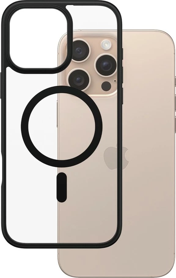 Mbështjellës PanzerGlass HardCase MagSAFE për iPhone 16 Pro Max, transparent