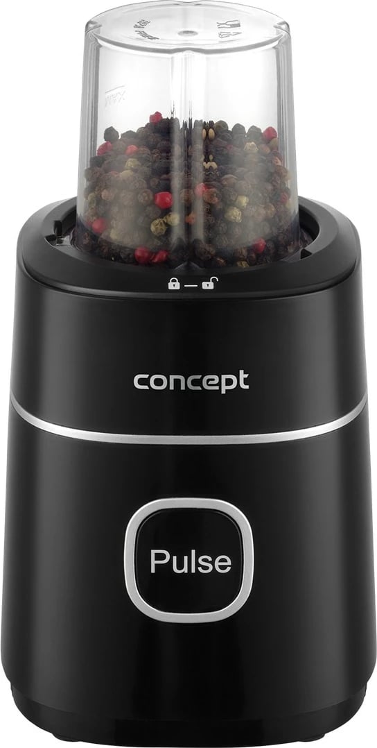 Blender, Concept SM3490, 700 W, Tritan 1 L + 570 ml + 400 ml, mulli për erëza, e zezë