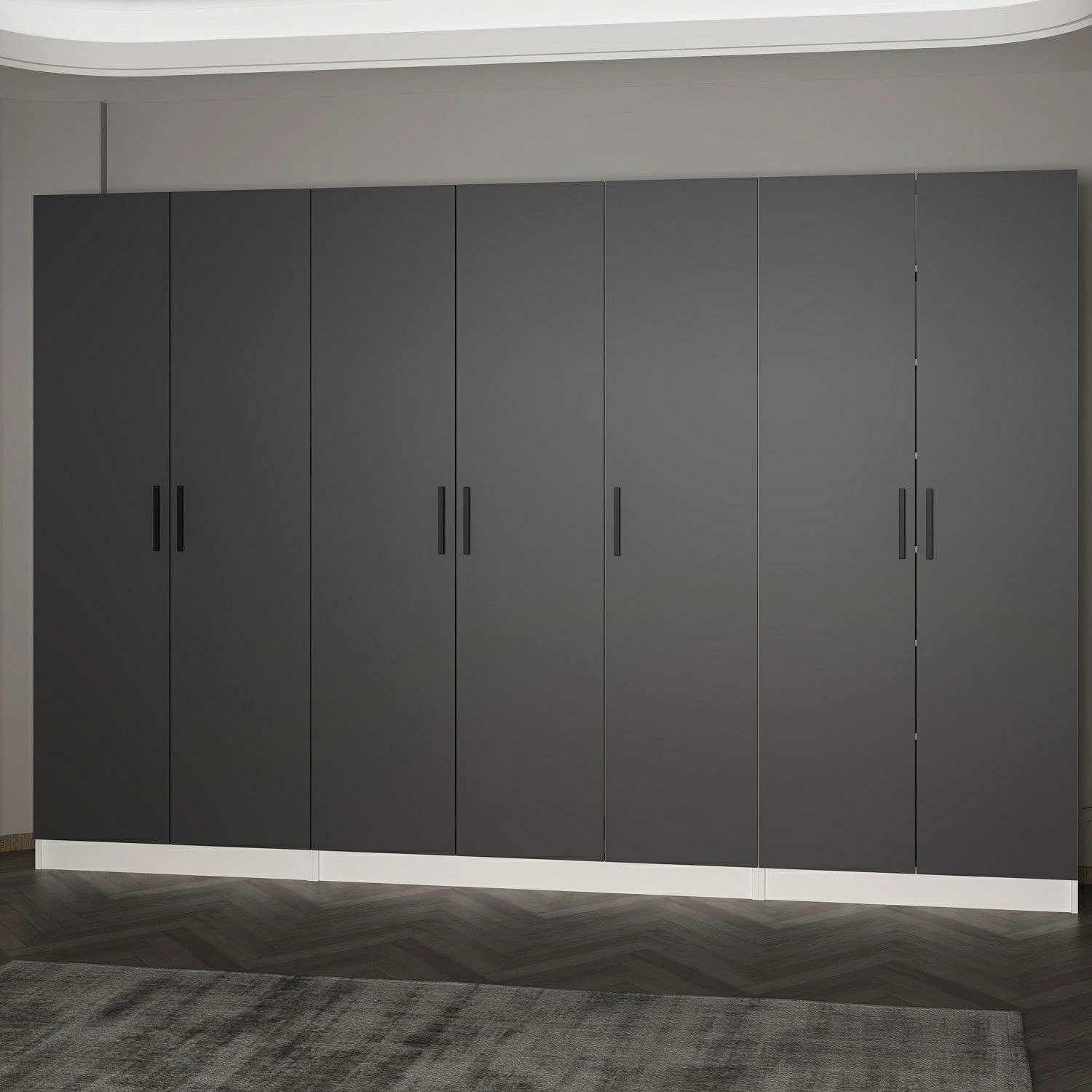 Stendë korridori Skye Decor, ngjyrë antracit, Noah - 8215