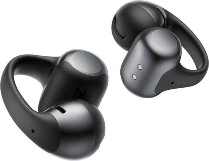 Kufje sportive pa tel Shokz OpenDots One (E310BK) open-ear, Bluetooth, rezistente ndaj djersës, të zeza