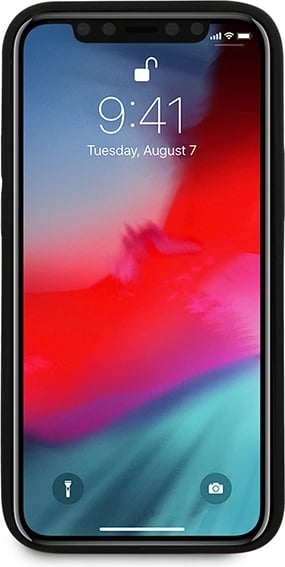 Mbështjellës, Guess, GUHCP12SVSATMLRE, për iPhone 12 mini 5.4", hardcase Saffiano, eko lëkurë/TPU/PC, e kuqe