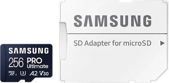 Kartë memorie microSDXC Samsung Ultimate, UHS-I U3, 256GB