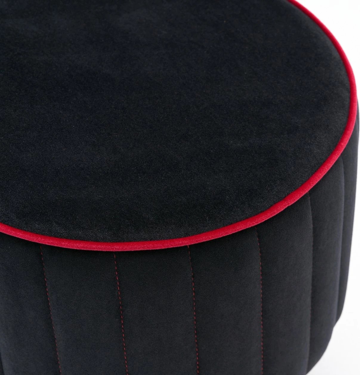 Puf Lindy Atelier del Sofa, ngjyrë antracit ose rozë, 40x40x40cm