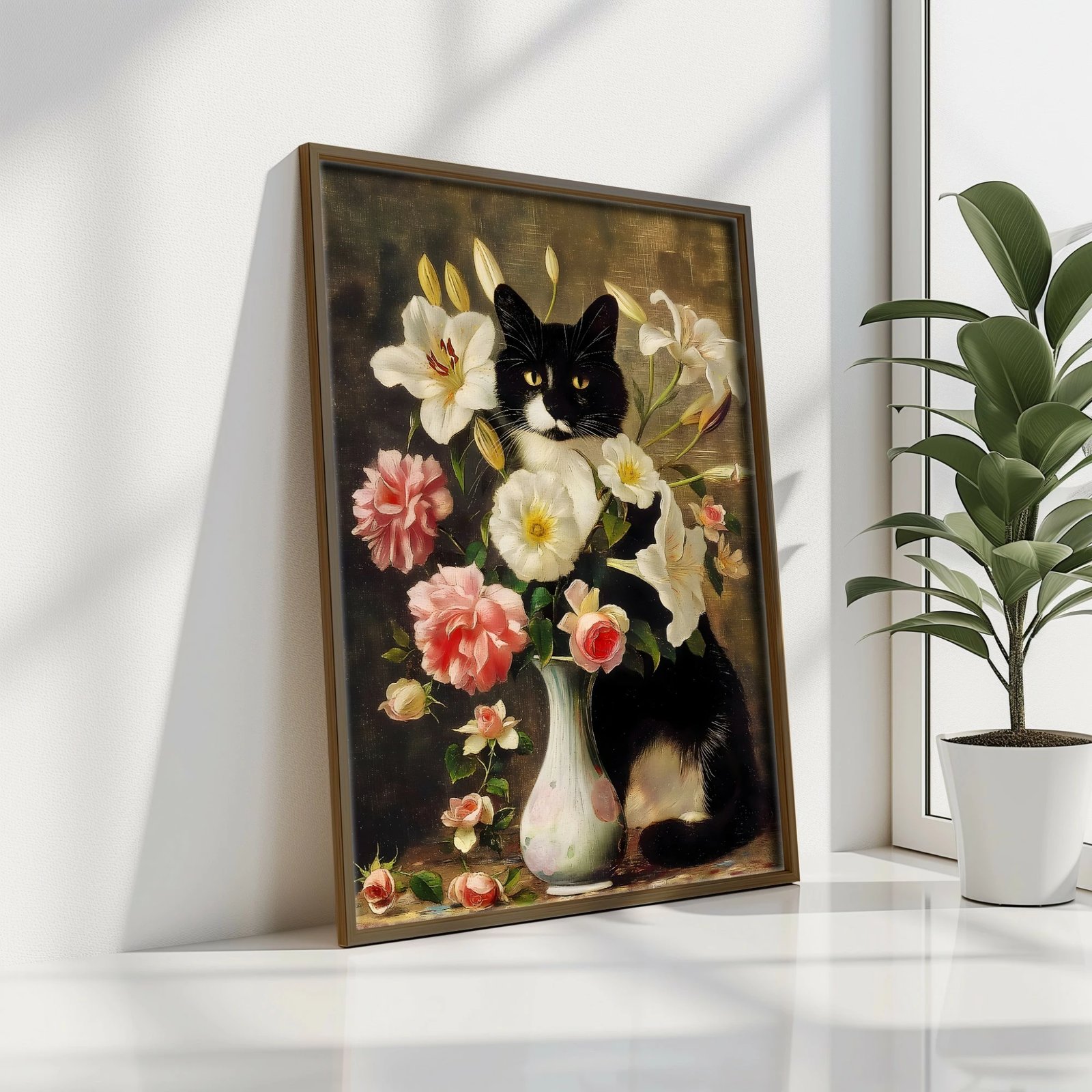 Pikturë dekorative me kornizë, MDF, shumëngjyrëshe, GE166-L