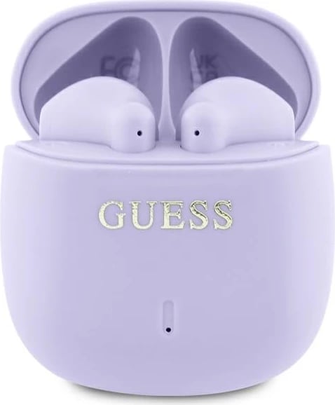 Kufje Bluetooth Guess GUTWSJ14ESGU TWS me dok stacion, vjollcë Kufje Bluetooth Guess GUTWSJ14ESGU TWS me dok stacion, vjollcë