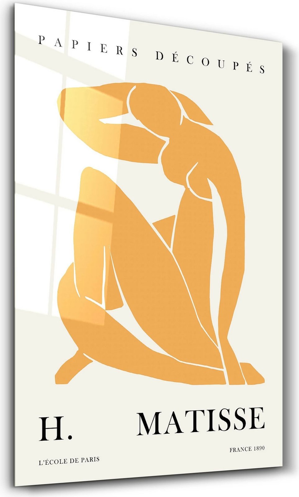 Pikturë dekorative prej xhami të temperuar, shumëngjyrëshe, SPR-1160, 46x72cm