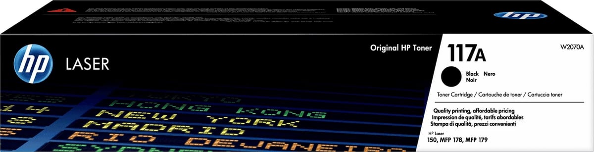 Toner HP 117A W2070A 1000 faqe e zezë