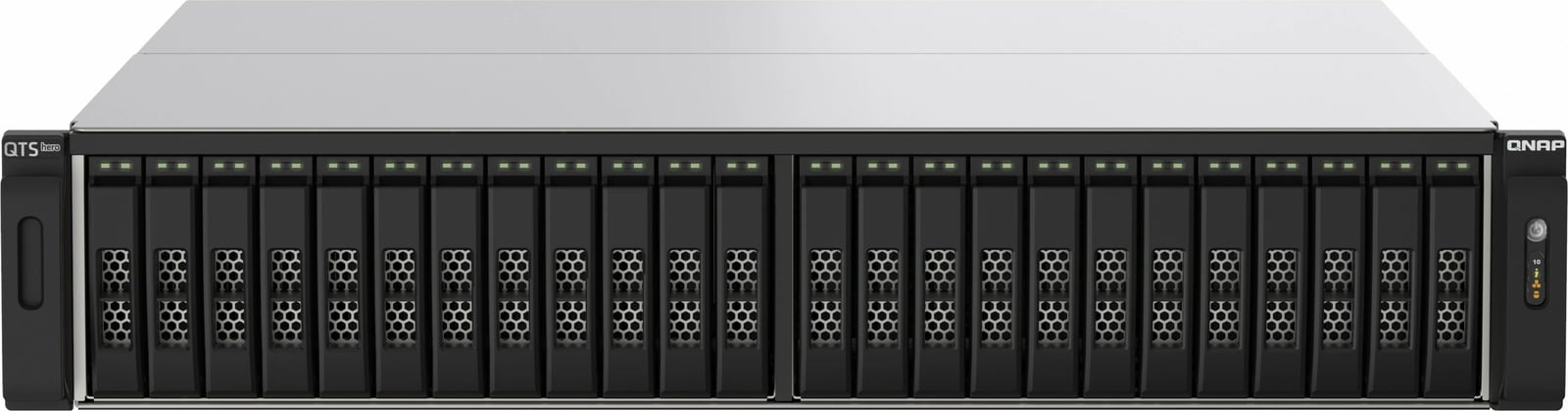 NAS QNAP TS-h2490FU-7232P-64G, 24-bay, AMD EPYC 7232P, 64GB RAM, NVMe Gen3x4, rack 2U