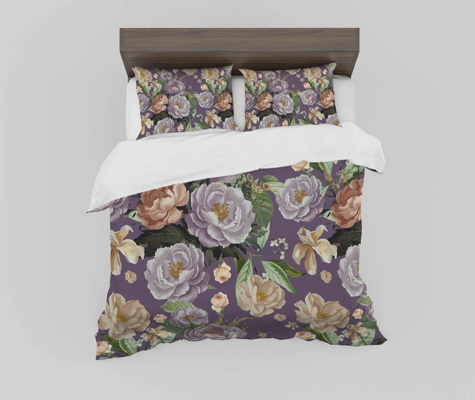 Set mbulesë për jorgan Super King, shumëngjyrëshe, L'essentiel, FLW_DVT25-4