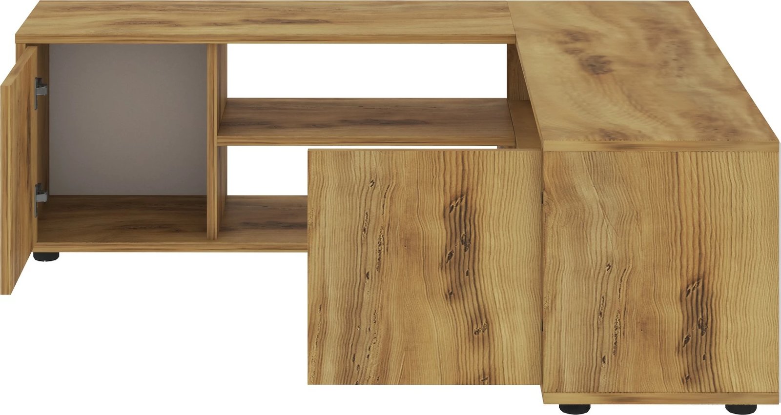 Komodë TV Hanah Home, ngjyrë lisi, Rosa