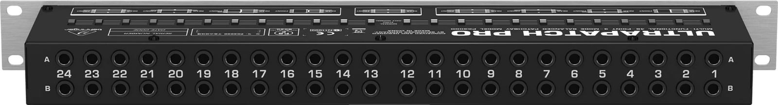 Panel patch Behringer PX3000, Gri Panel patch Behringer PX3000, Gri