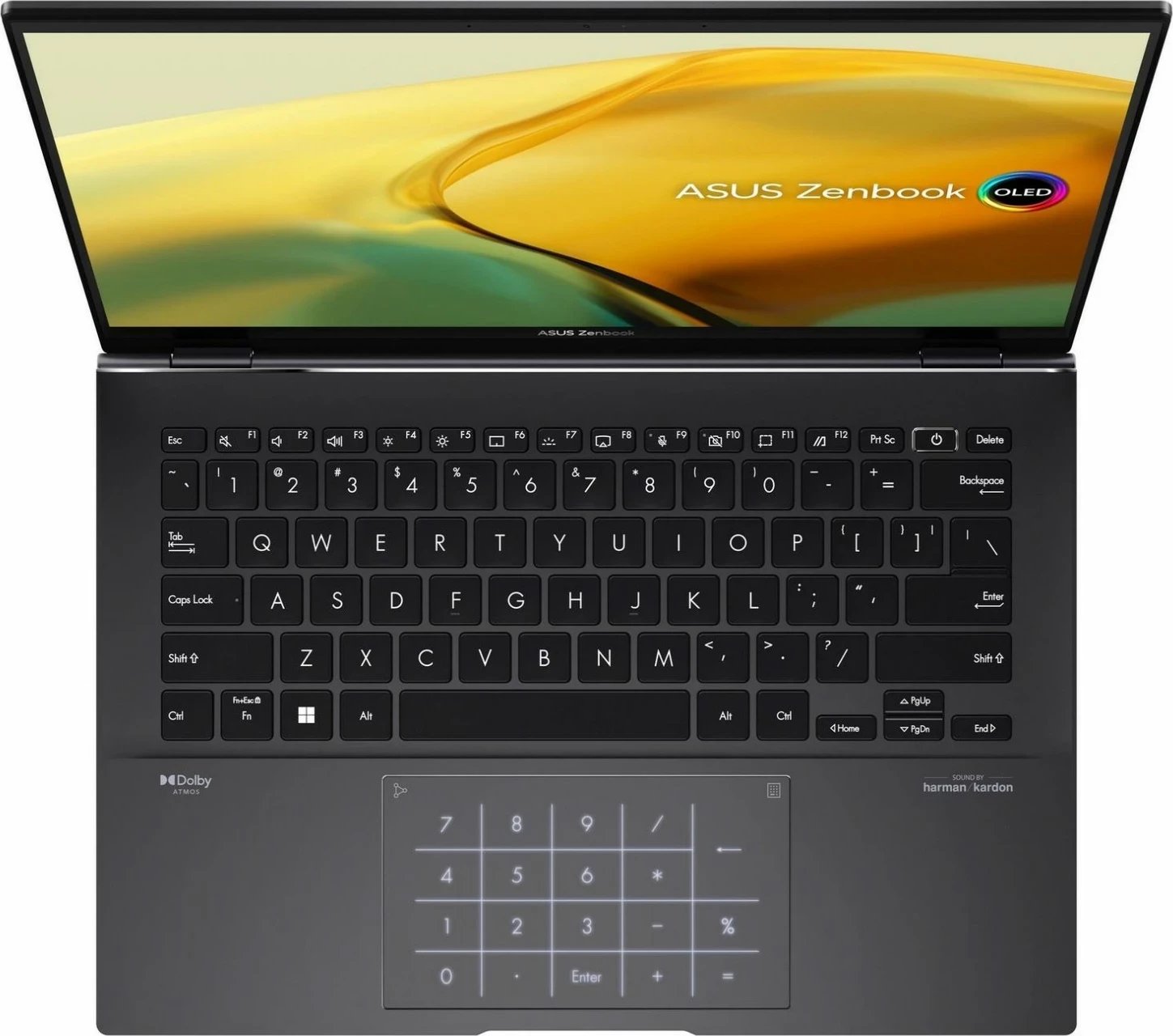 Laptop ASUS ZenBook 14X OLED UM3402YA-KM812W, Ryzen 5, 16GB RAM, 1TB SSD, gri