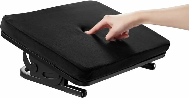 Mbështetëse këmbësh Maclean, e zezë