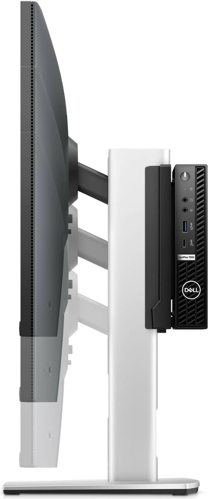 Qëndrim monitori DELL OptiPlex Micro AIO Stand MFS22, 19-27 inç, rregullim lartësie, argjendtë/zi